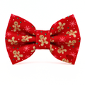 Gingerbread Pup Bow Tie