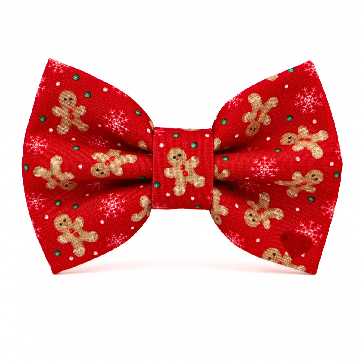 Gingerbread Pup Bow Tie