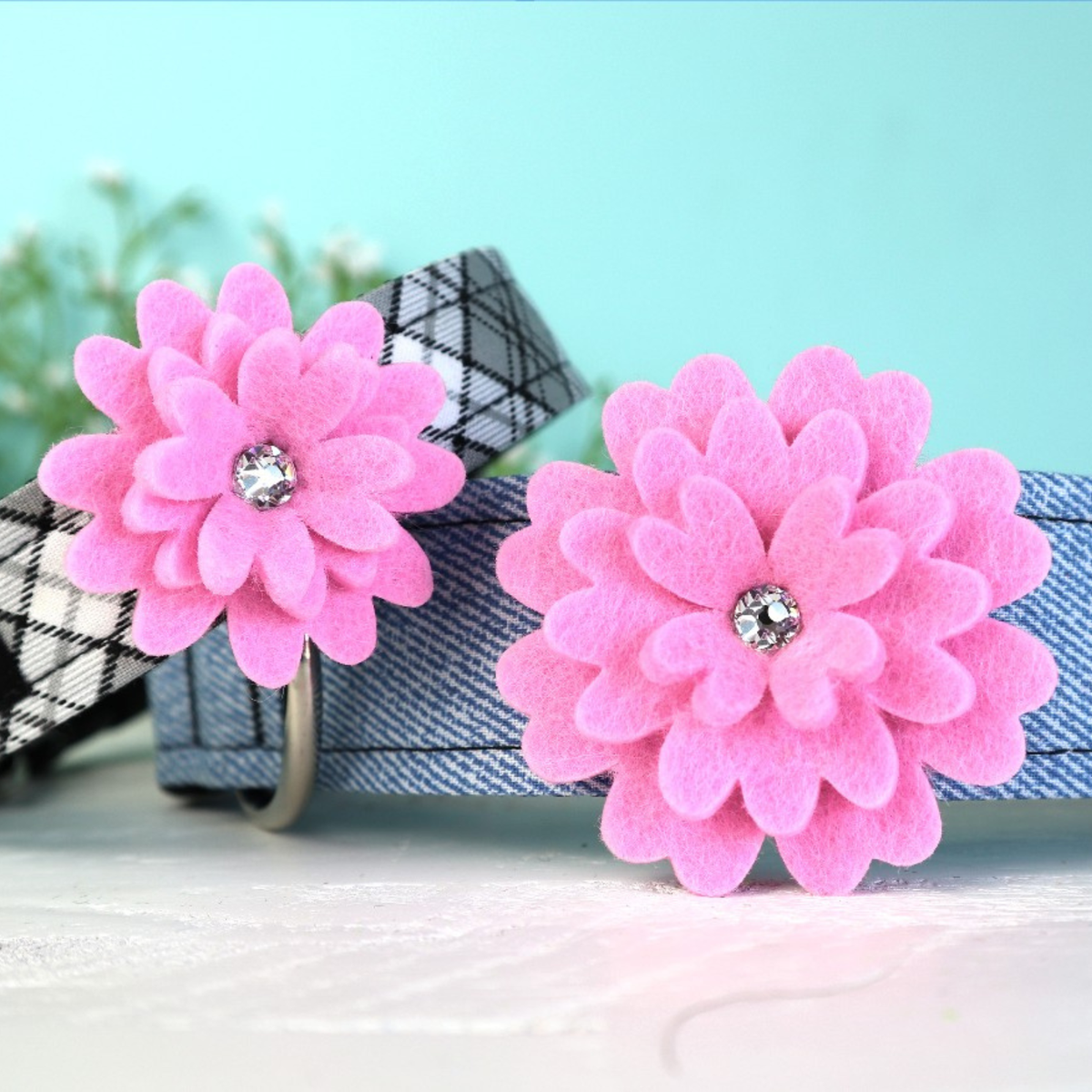 Bubblegum Felt Daisy