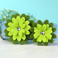 Greens Combo Felt Daisy