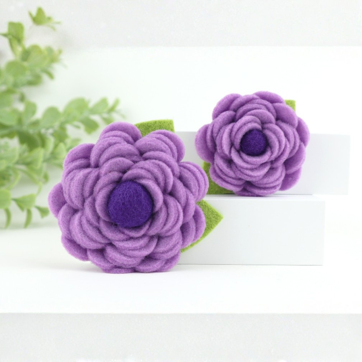 Lavender Felt Bloom